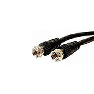 Cable, RG59 Coaxial, TV, F-Type Male to M