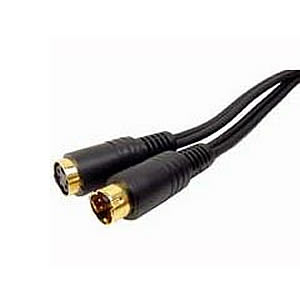 Cable, S-Video SVHS Extension, M/F 4Pin D