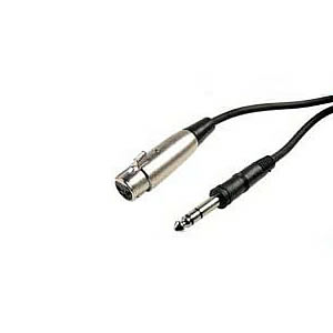 GS-1247 - Cable, Microphone, XLR Female to 1/4 - Gean Sen Enterprise Co., Ltd.