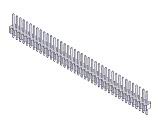 KP6XXFXXX082S1XX - Pin Header Pitch=1.27mm StraIght Angle Row Type - Kendu Technology Co., Ltd.