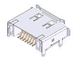 SB-XXF107130M1XX - SATA II 7P PITCH=1.27mm RIGHT ANGLE SMT WITH SHELL - Kendu Technology Co., Ltd.