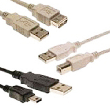  - USB 2.0 data cables