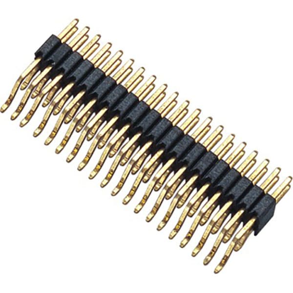 E25 - Pin Header Dual Row Single Body Right Angle & Vertical & Horizontal DIP & SMT TYPE ( 1.27*1.27mm ) - Unicorn Electronics Components Co., Ltd.
