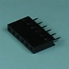  2801-AA & BA SERIES SINGLE ROW RIGHT ANLGLE TAIL PCB CONNECTORS  